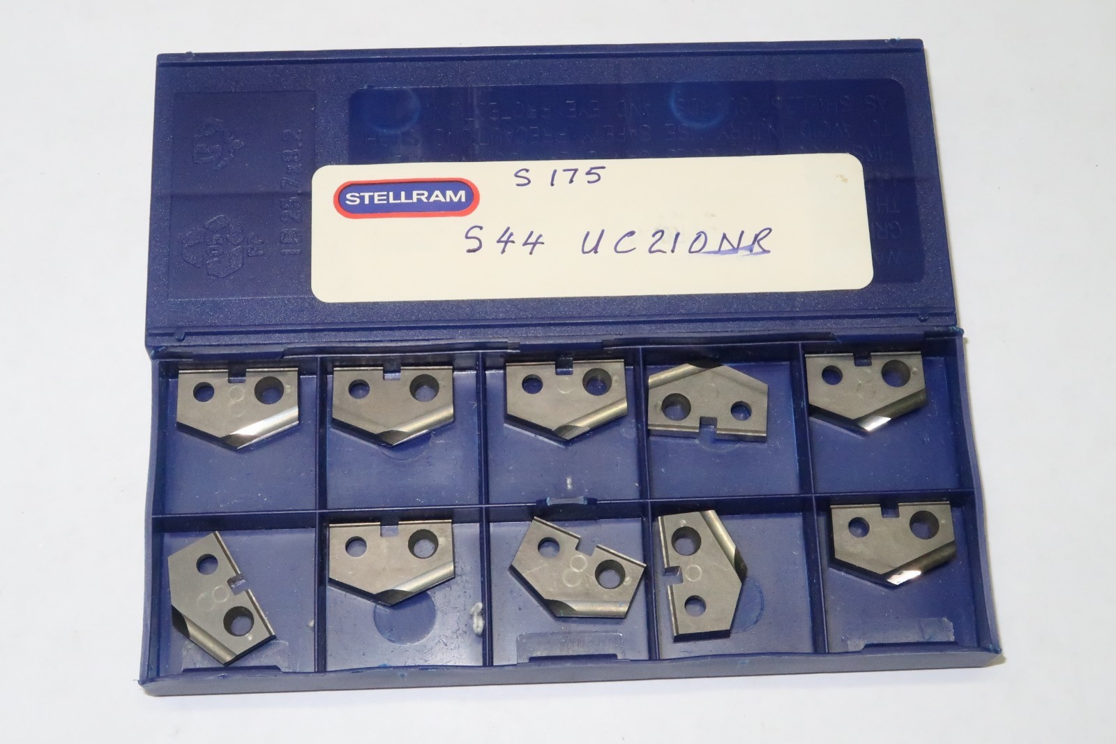10 pcs ATI STELLRAM 21mm 21.0 UC210NR S44 Unidrill Messer Spade Drill Inserts