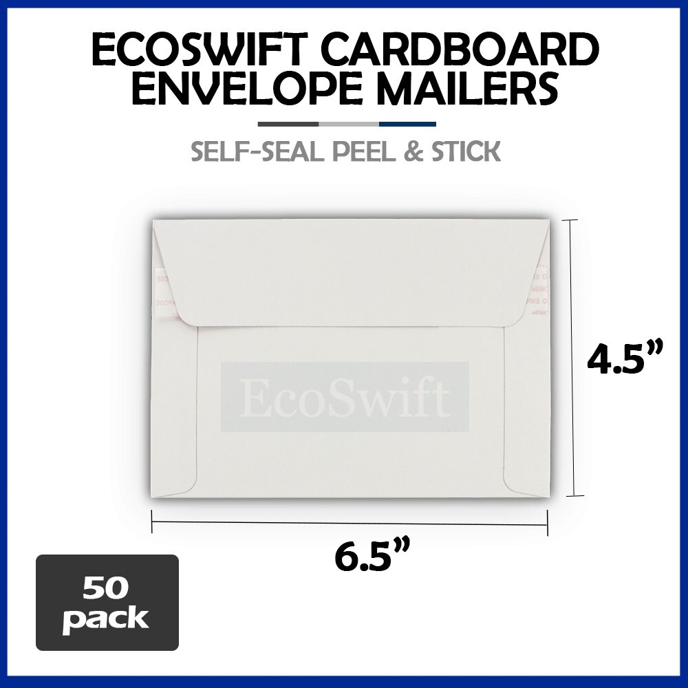 eBay Standard Envelope 6.5×4.5 Photo Cardboard Mailer 25 50 100 250 500 Bulk