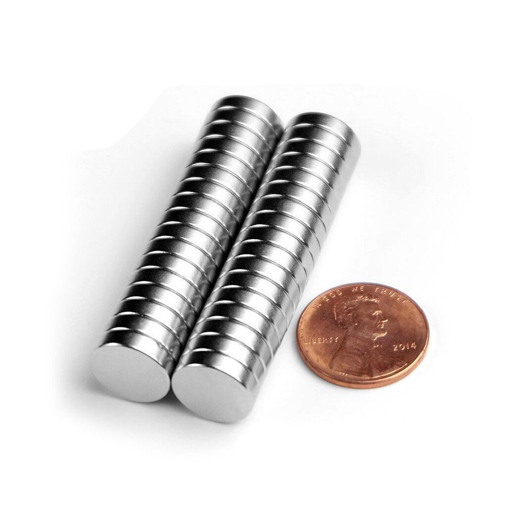 20-100X Round Rare Earth Magnet Neodymium Small Strong Magnets Disc Refrigerator