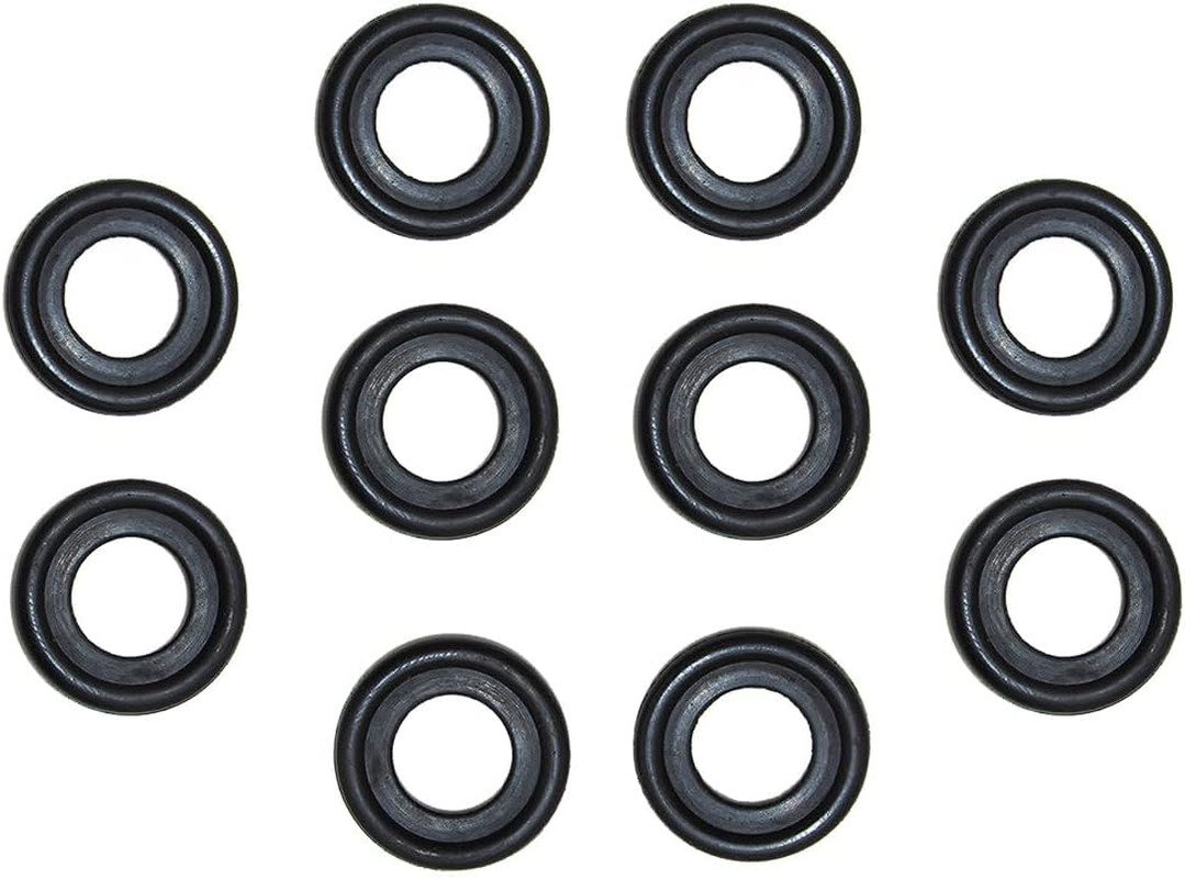10PCS Oil Drain Plug Gasket Rubber Car Sealing Gasket M12 Crush Washer Repl…