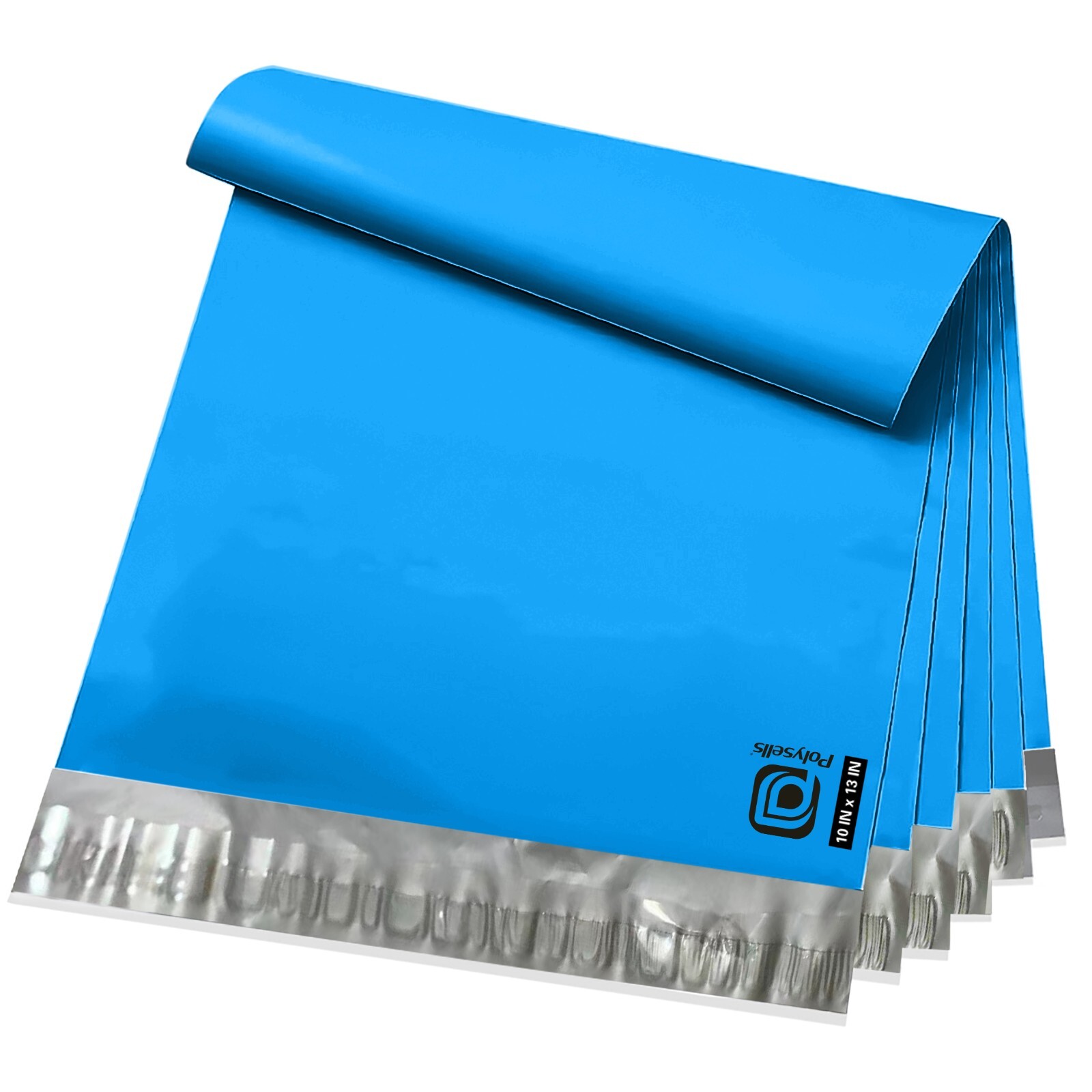 POLYSELLS Self-Sealing Poly Mailer Bags 8 Sizes (10×13-14.5×19) Waterproof Tear