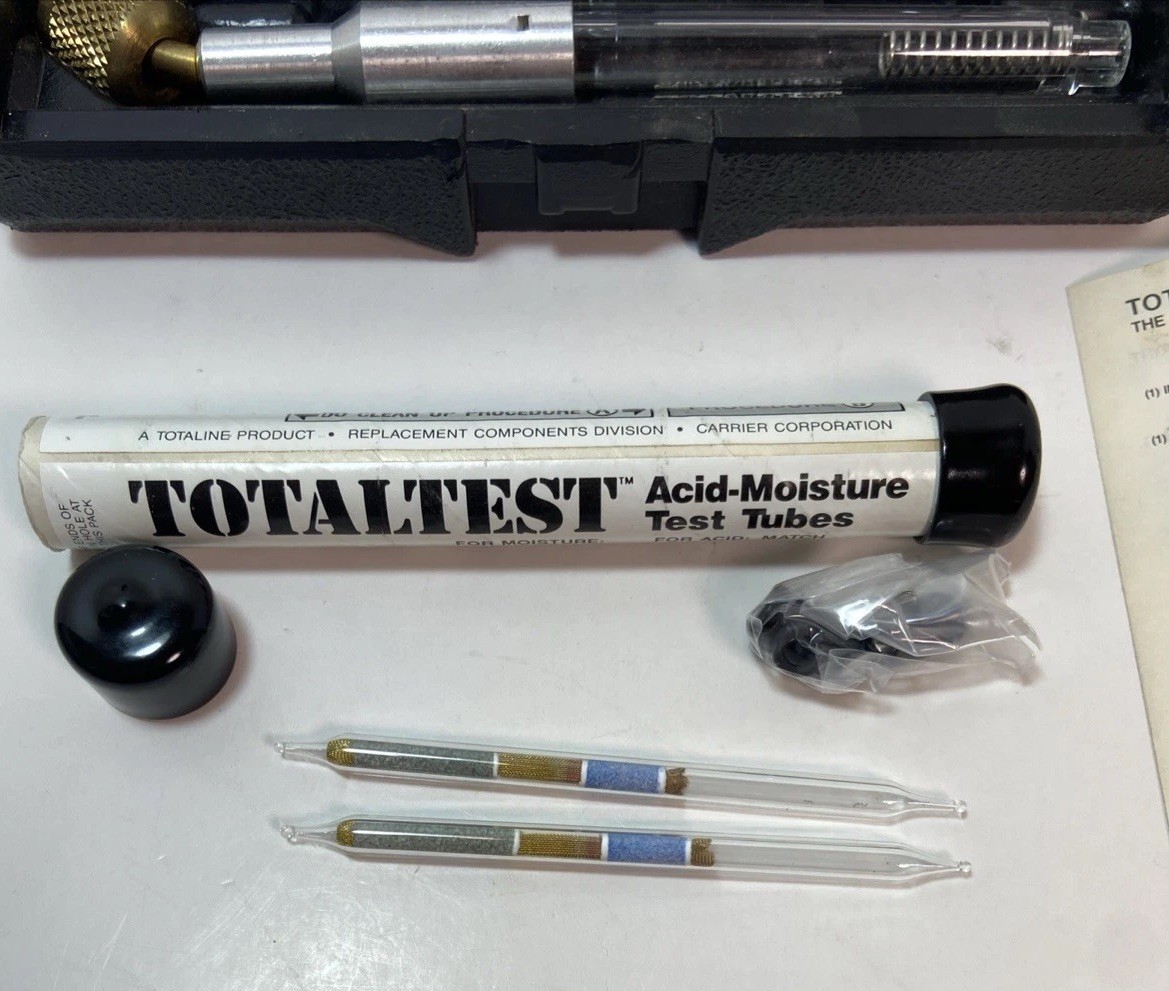 Totaline TotalTest Acid & Moisture A/C Refrigerant Test Kit