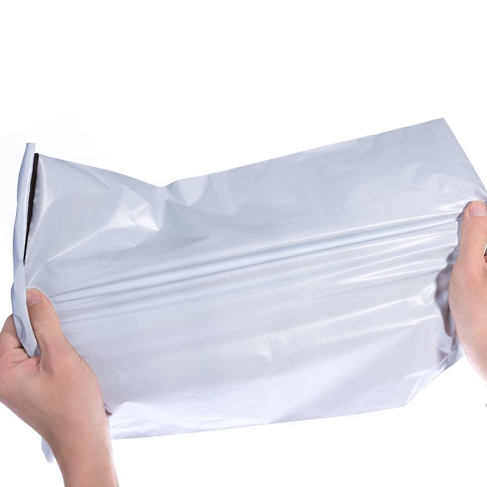 100 12X15.5 White Poly Mailer Self Sealing Shipping Envelopes Bags 12”X15.5” #5