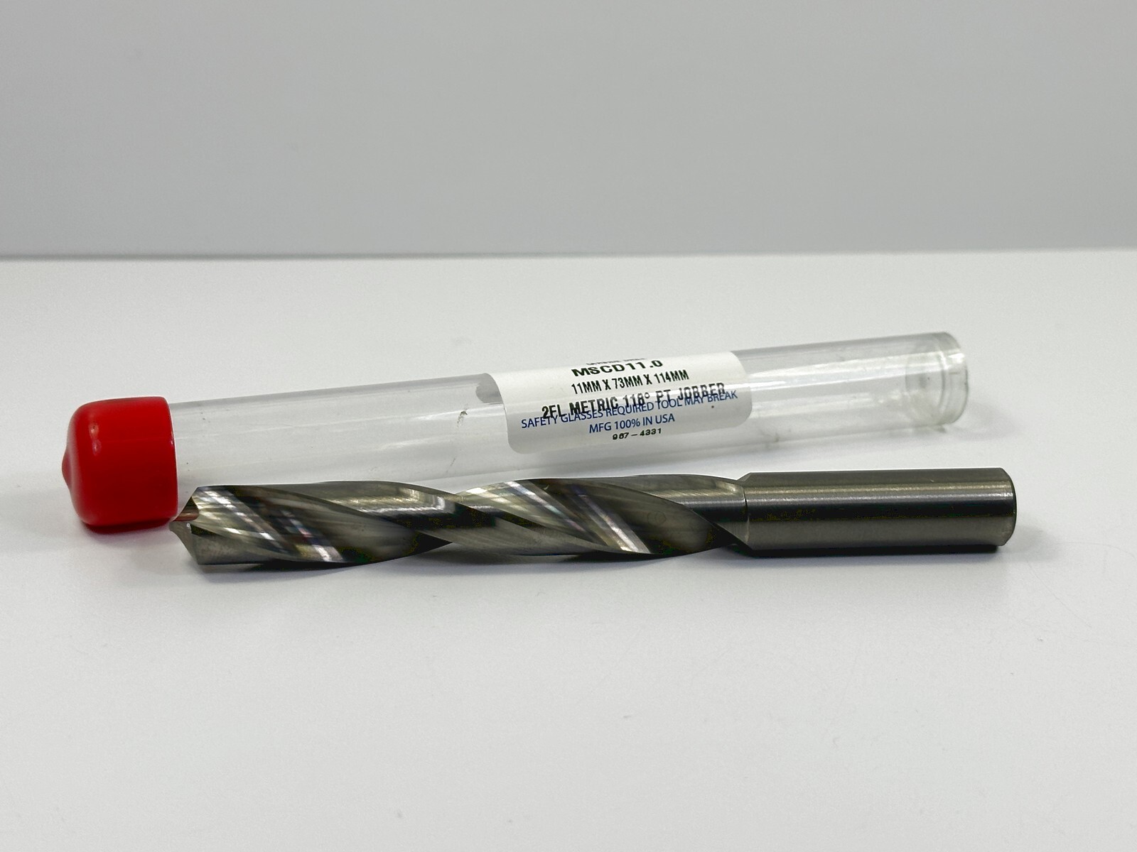 XLN MSCD11.0 11mm x 73mm x 114 mm 2FL Metric 118 deg PT Carbide End Mill NEW 1pc