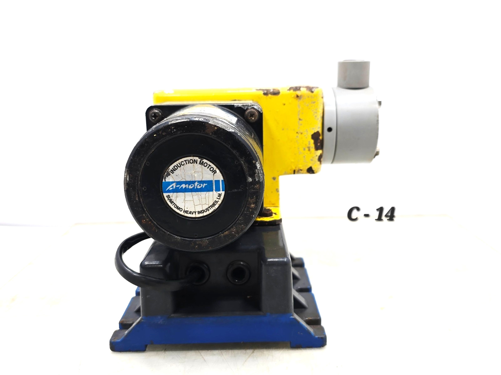 CEMCO T-60N A-G-T CHEMICAL FEEDER PUMP WITH ASTERO A8M15AXT INDUCTION MOTOR