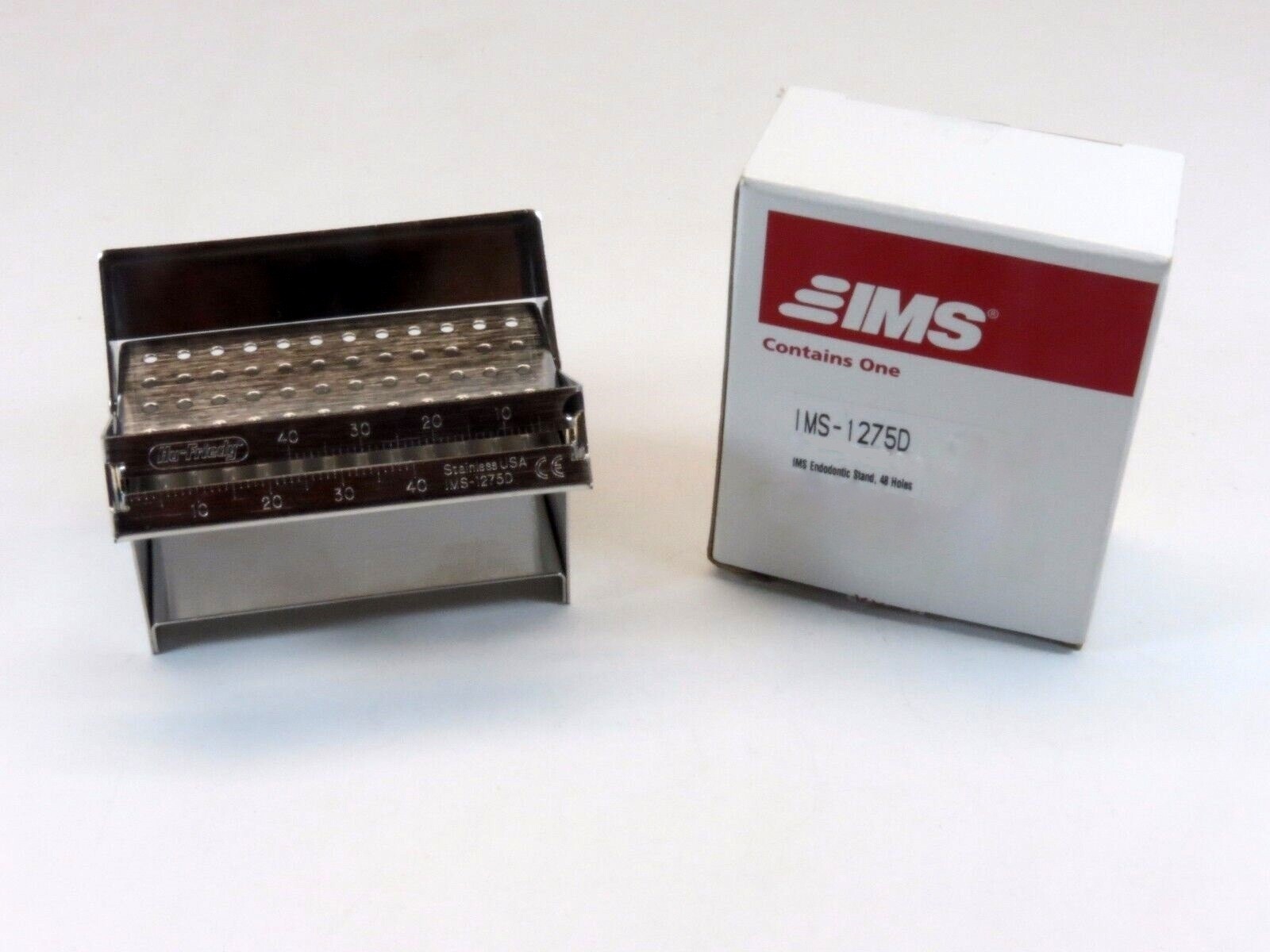 IMS Endodontic Stand /48 holes With Ruler / Files & Reamers IMS-1275D HU FRIEDY