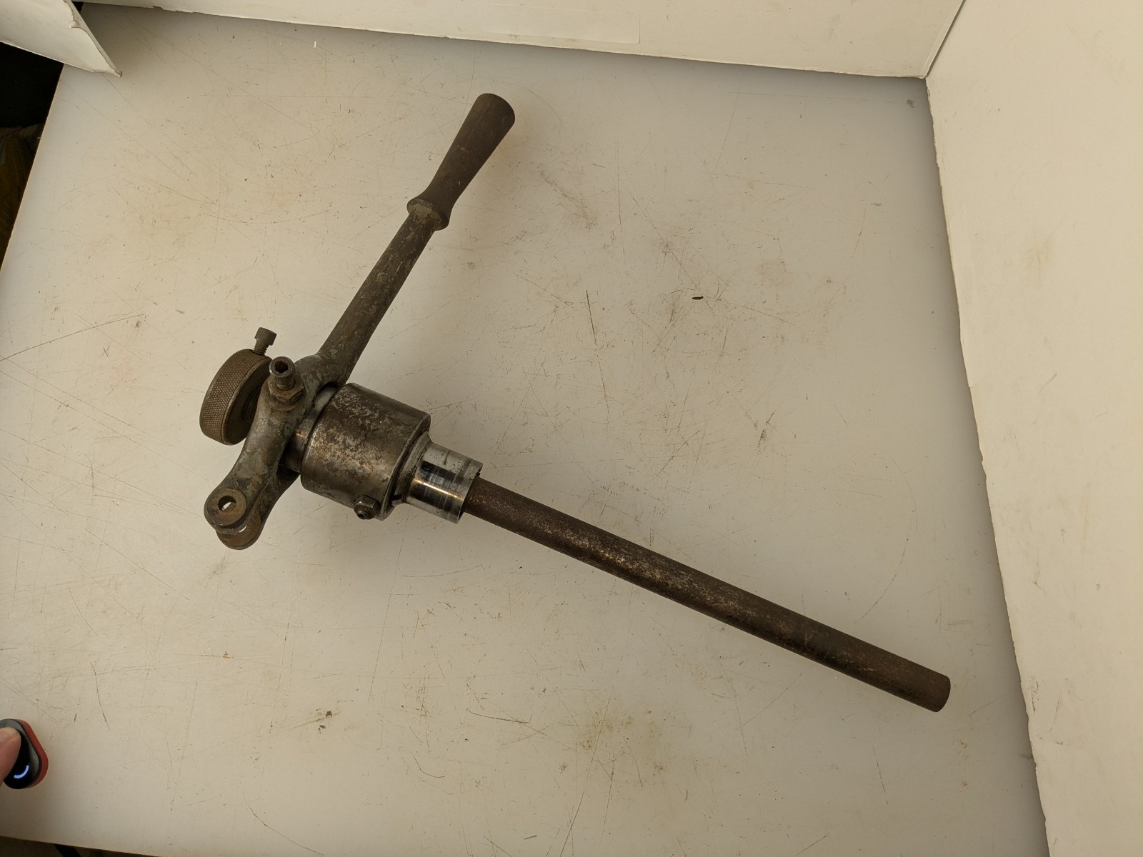 9″ inch South Bend Lathe Lever Style 3C Collet Closer. Incomplete for Parts