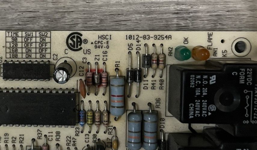 Rheem Ruud 62-24268-01 Furnace Control Circuit Board 1012-925A