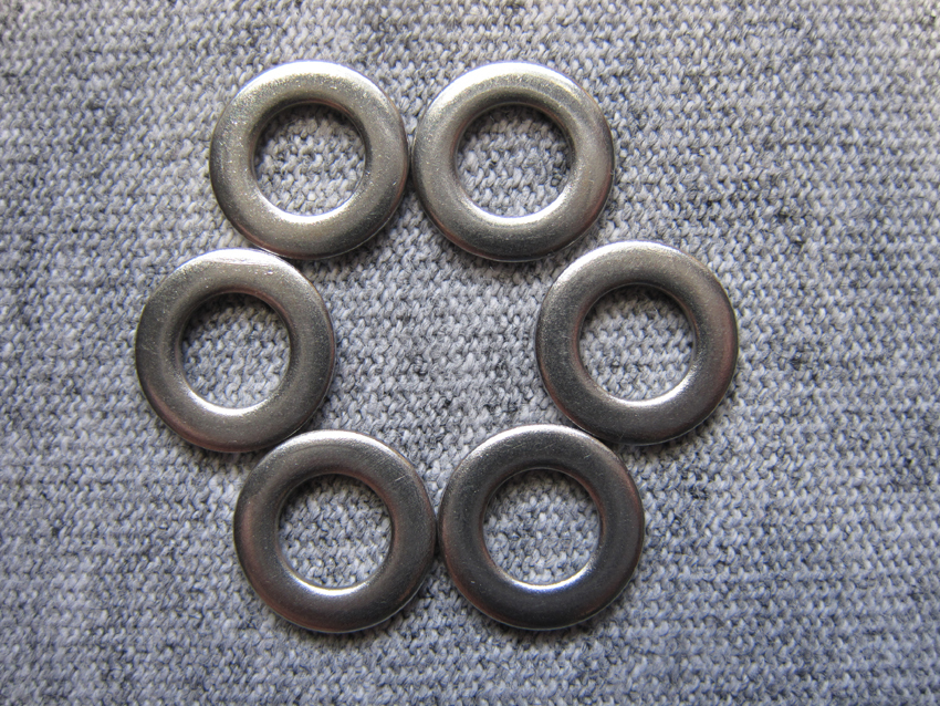 U.S. Seller 304 Stainless Steel Flat Washers Metric M2 M2.5 M3 M4 M5 M6