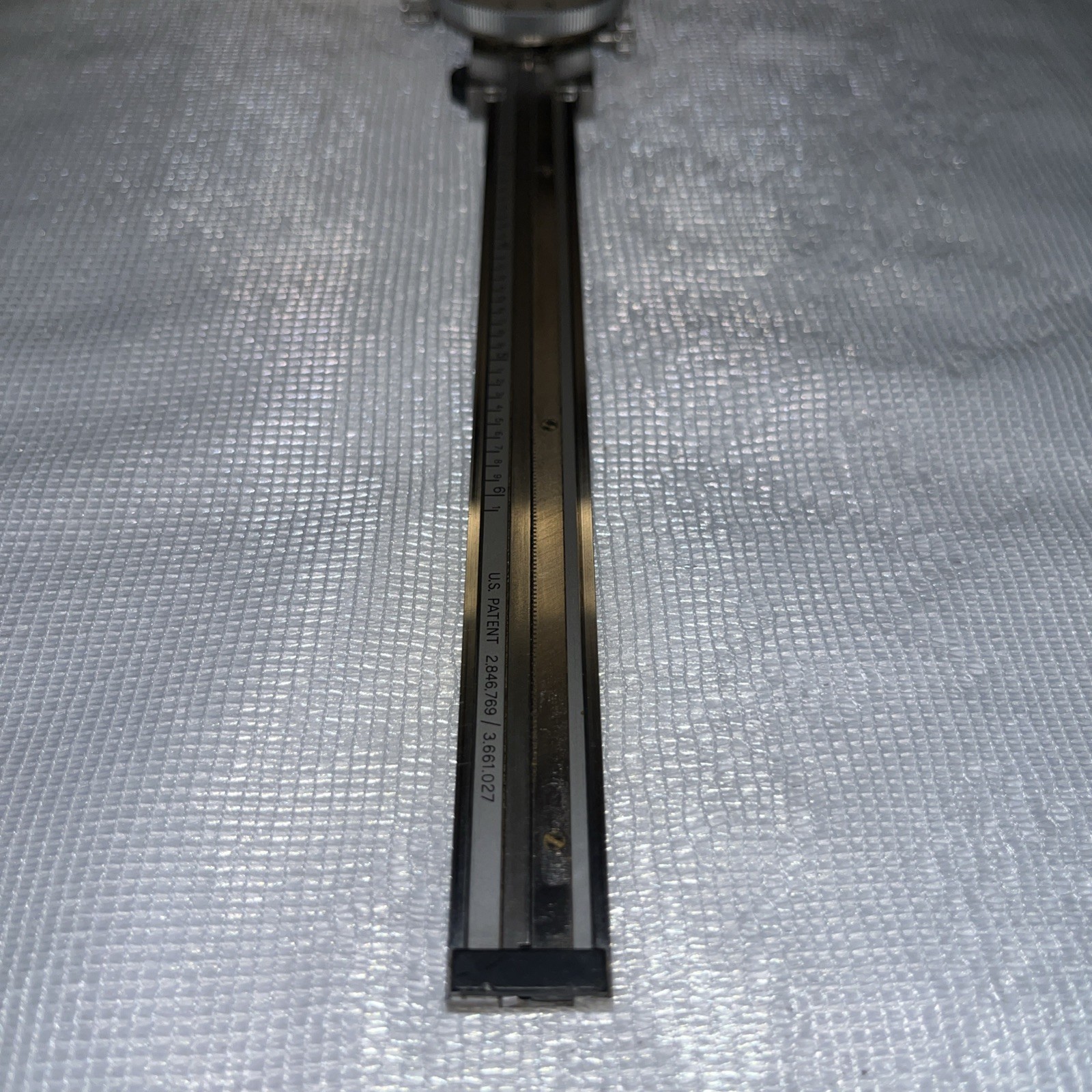 TESA Brown & Sharpe Dial Caliper Model 579-1 Made In Switzerland Missing Crystal