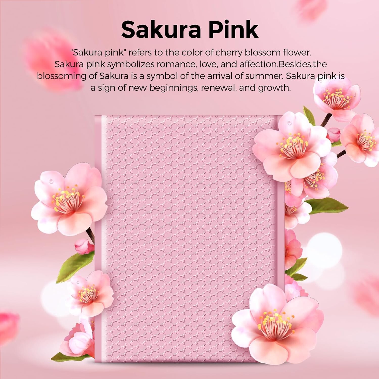 Large Bubble Mailers 10.5×16 250pc Padded Envelope 10.5×15 Poly Bubble Bags Pink