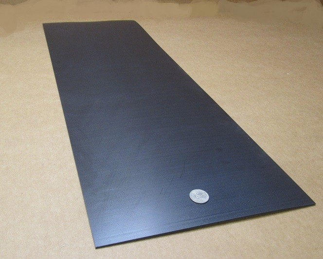 Tivar UHMW PE Black Sheet .125″ (1/8″) Thick x 12″ Wide x 36″ Length