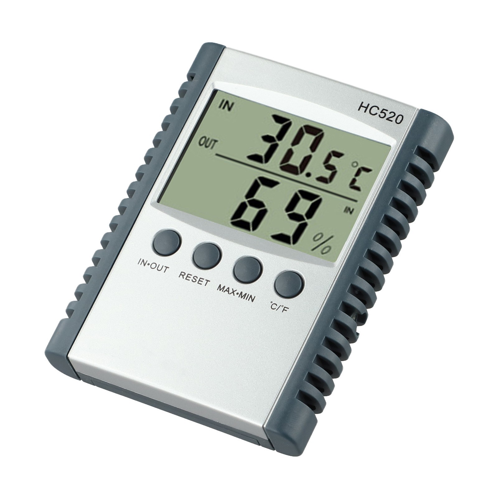 Contemporary Design Temperature and Humidity Meter for Indoor and Outdoor Use