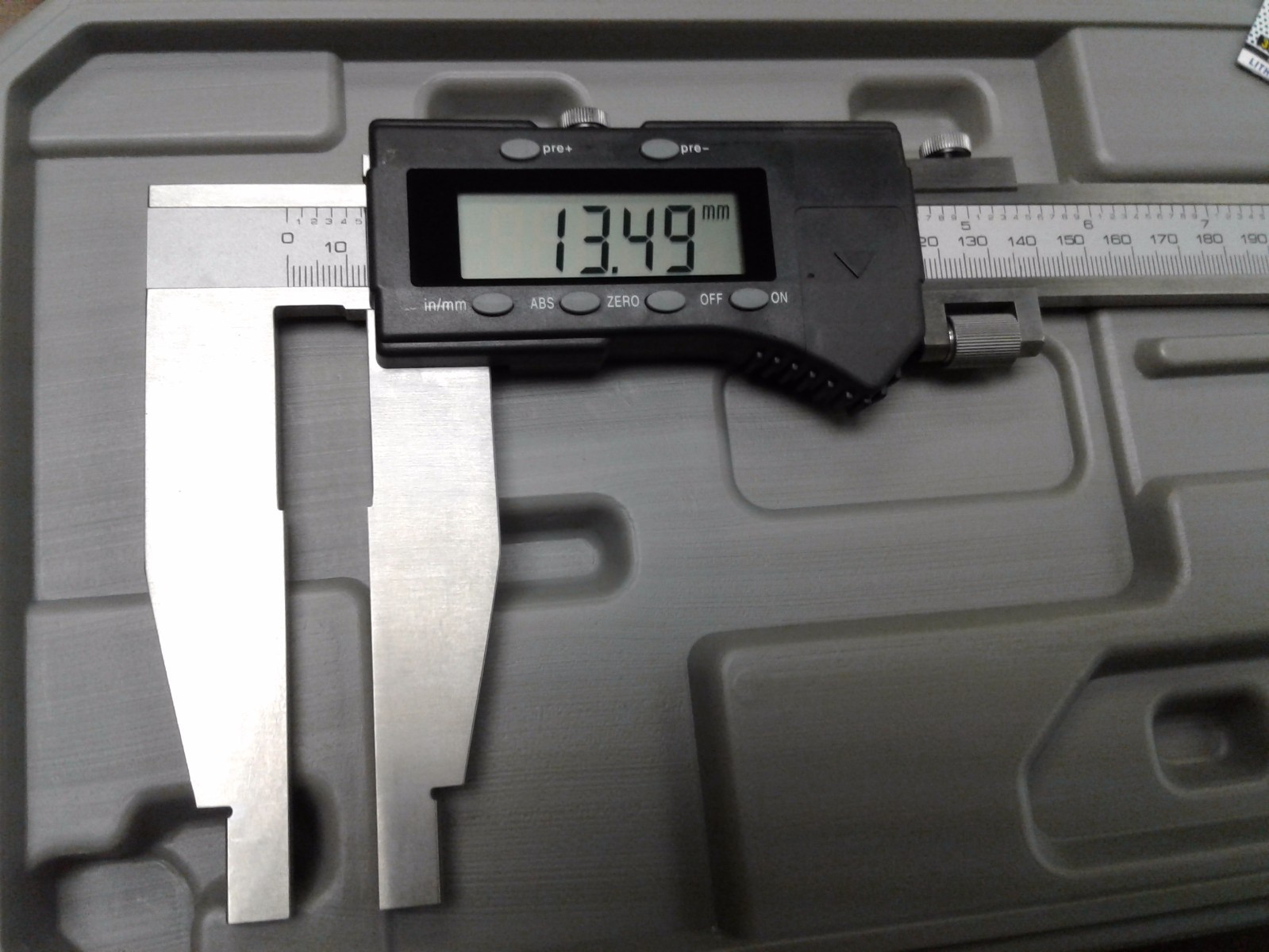 24″/600mm ELECTRONIC DIGITAL CALIPER heavy duty long jaw-X-LARGE SCREEN