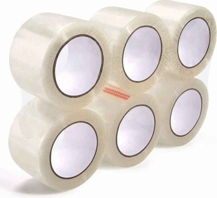 12 Rolls Shipping Packaging Box Packing Sealing Tape 2 mil 3″ x 110 Yard 330FT