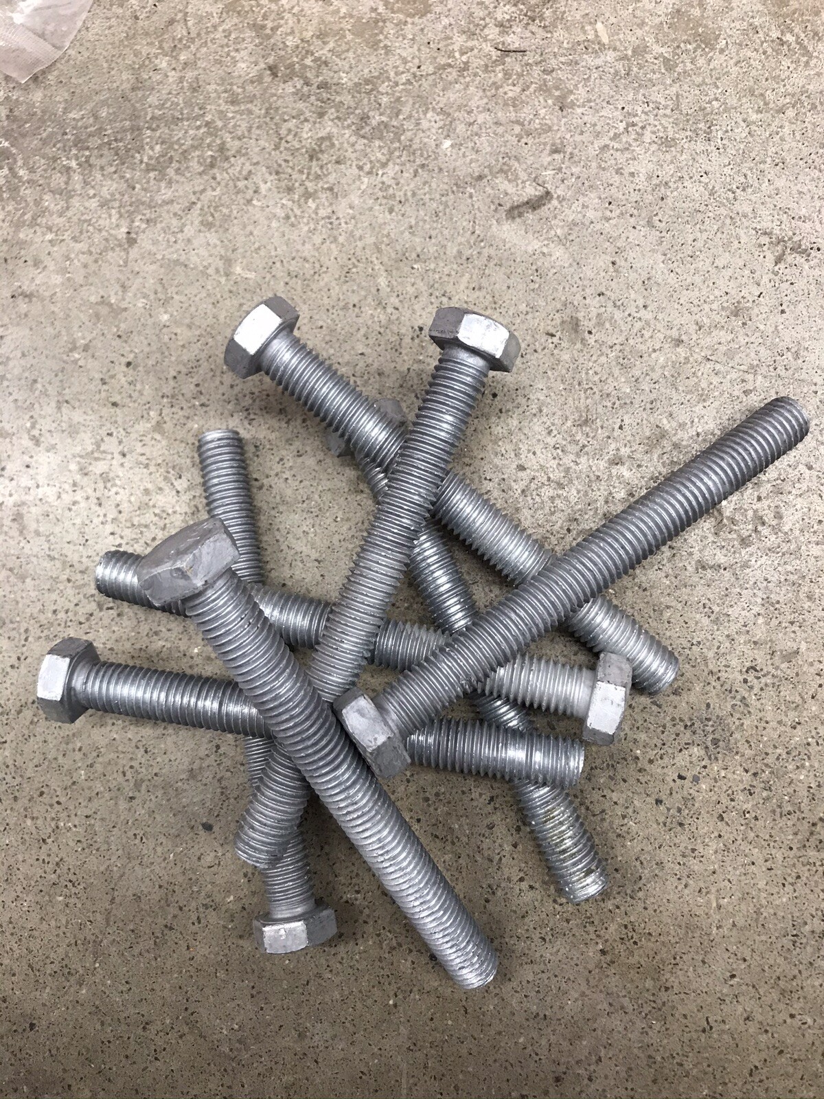 1/2″ Galvanized Hex Bolts With Nuts and Washers – Multiple Sizes