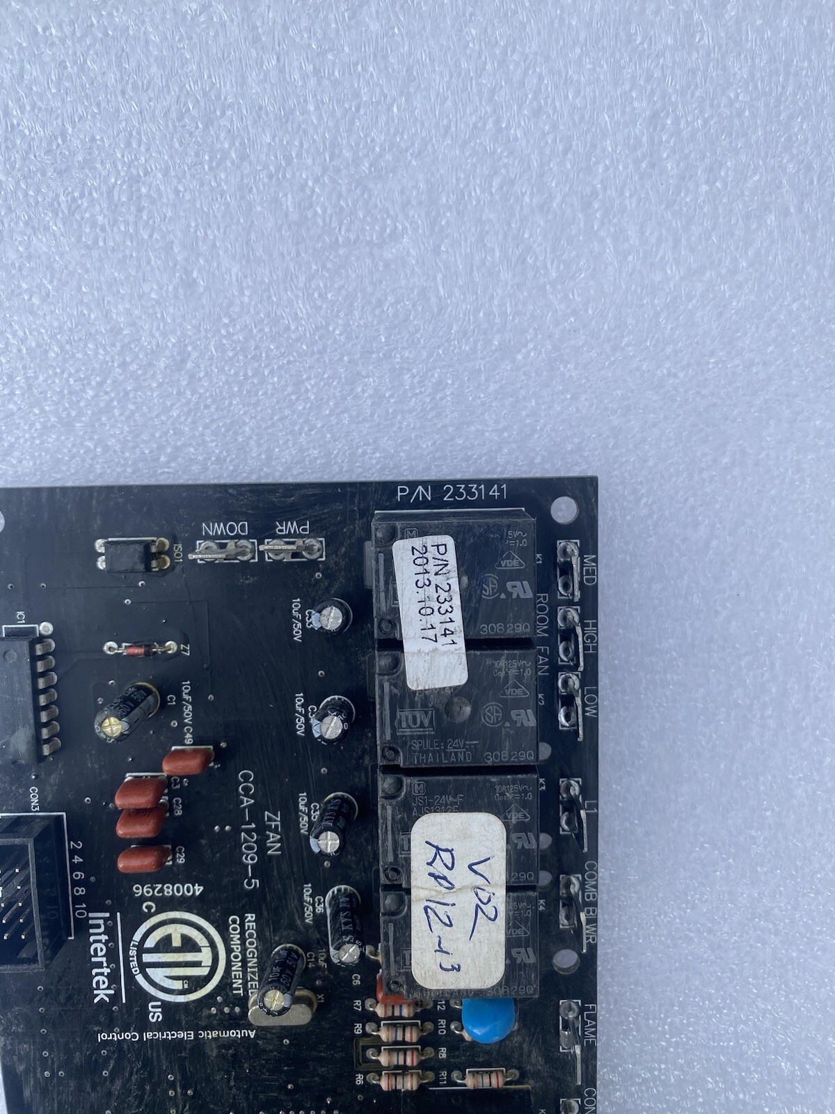 Suburban PTAC Control Board PN: 233141