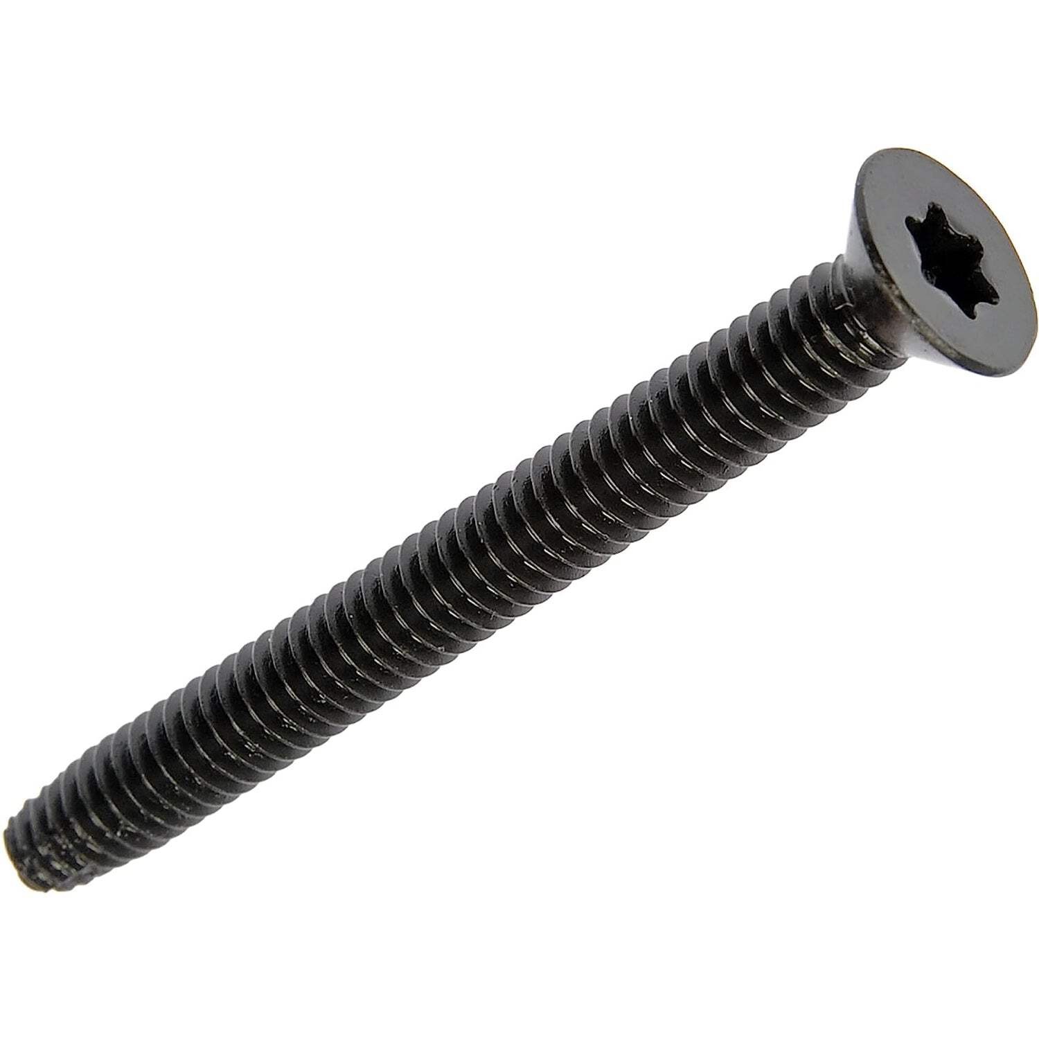 100 Pack – 1/4-20 x 2-1/2” Flat Head Trailer Deck Screws – Type F, T30 Star, Bla