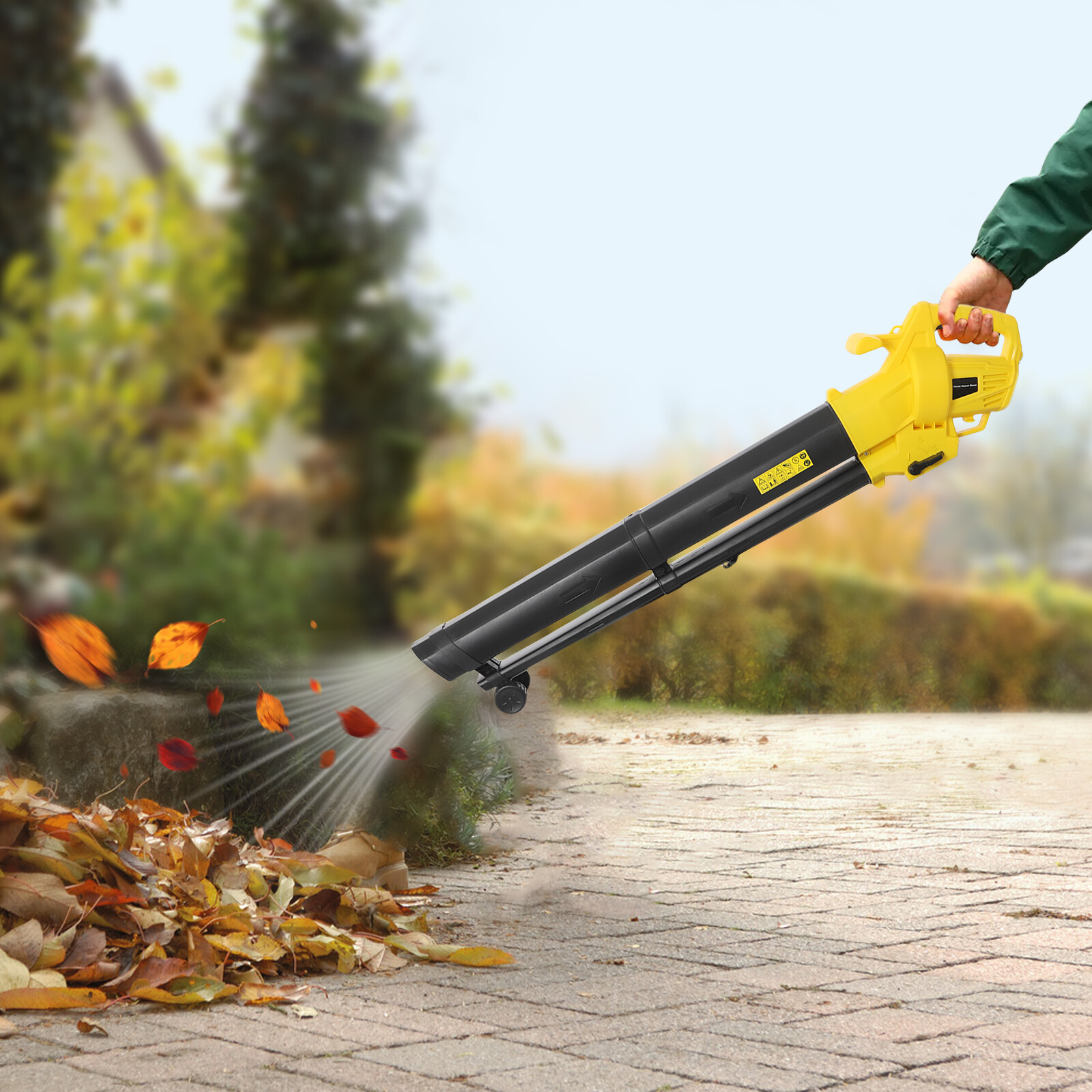 Leaf Blower Mulcher Vacuum Yard Tool Outdoor Leaves Collection Corded Electric