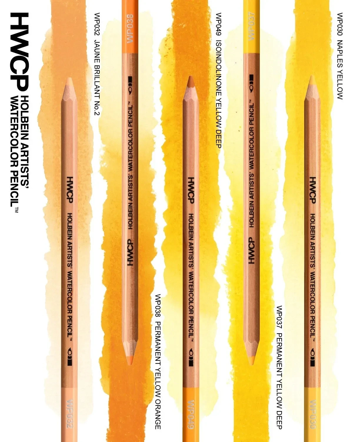 Time Sale Holbain Artist Watercolor Pencils 50 Full Colors Set Japan New
