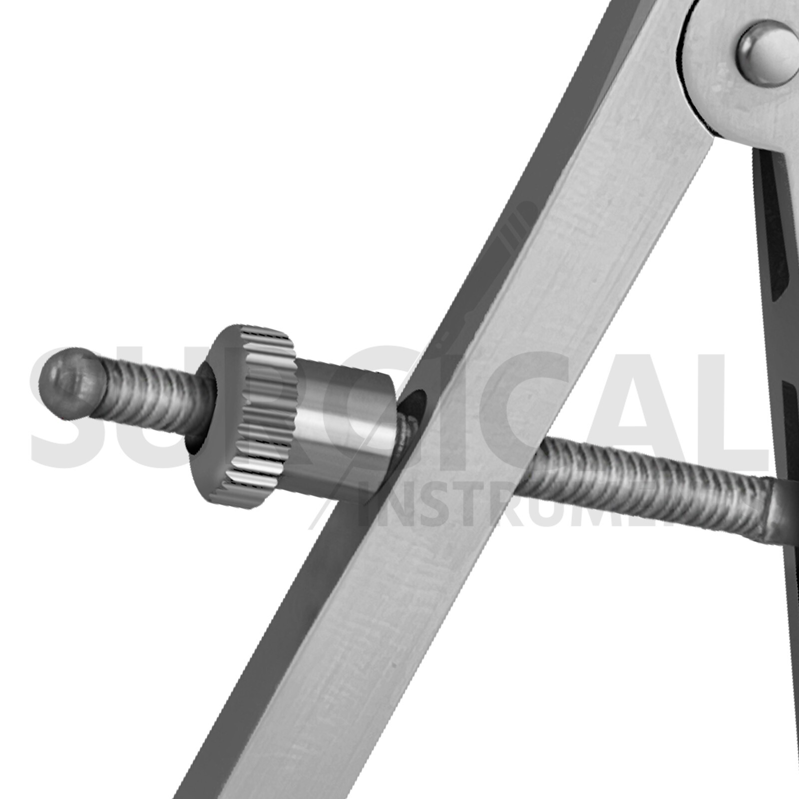 Angled Castroviejo Caliper 0 TO 20 MM 3.5″ (8.89cm) Surgical Dental Instruments