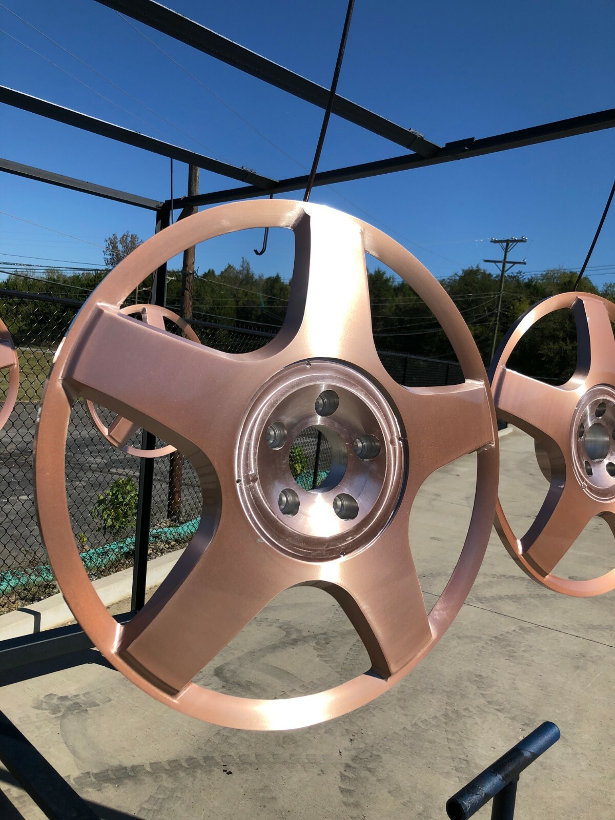 Candy Rose Gold Powder Coating Paint – New 1LB