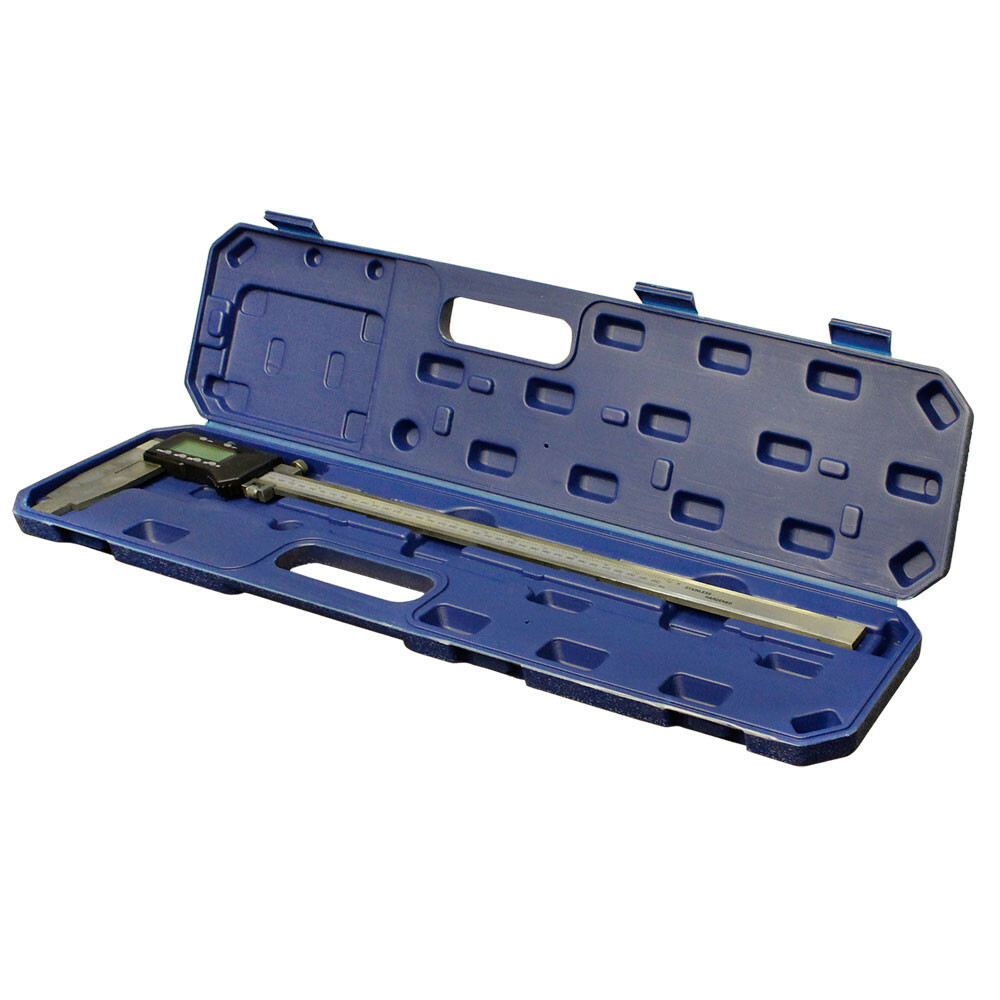 18″/450mm Range Electronic Digital Caliper Ruler Long Jaw .0024″/0.06mm Accuracy