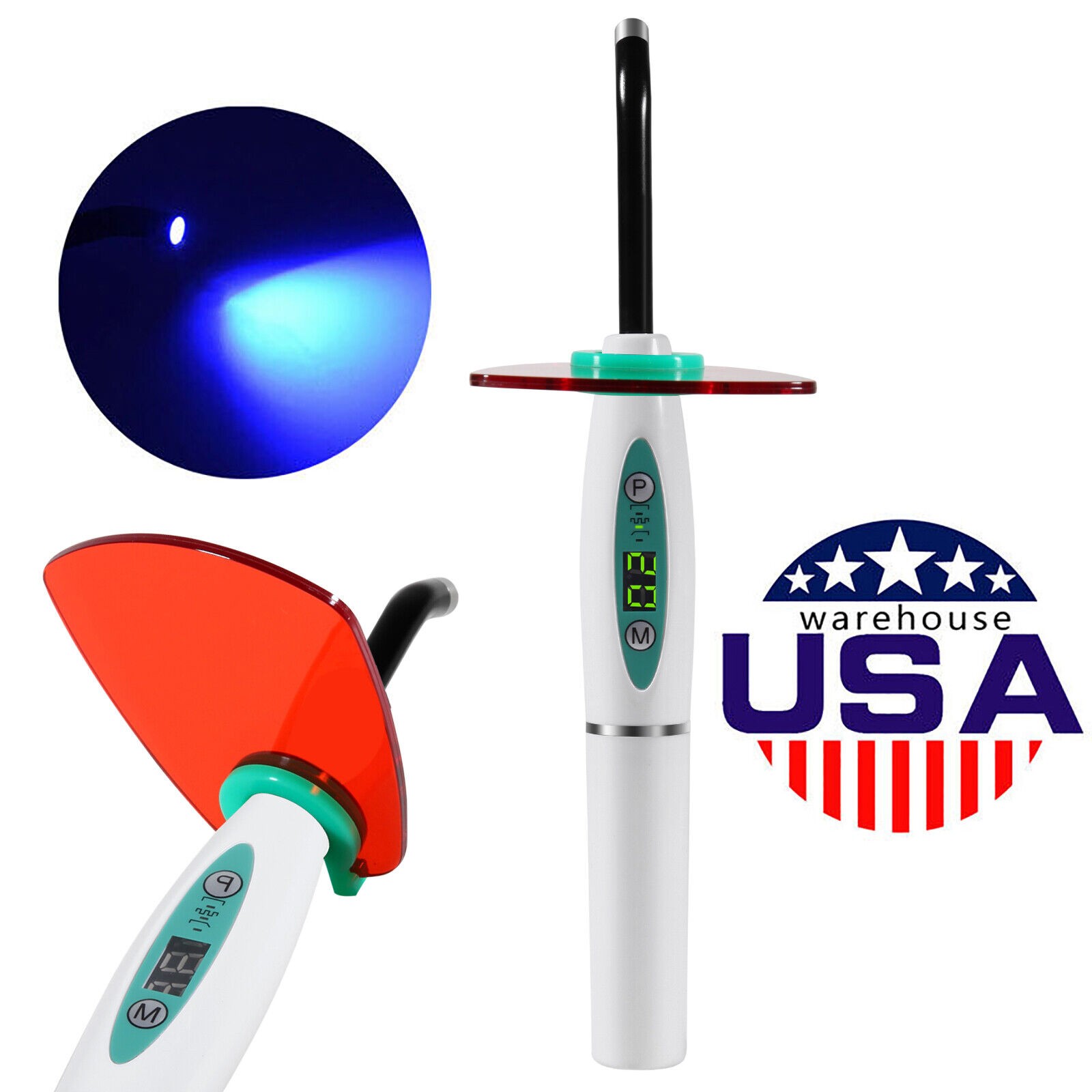 SANDENT Dental Implant 20:1 Reduction Contra Angle Push Button Handpiece F/ NSK