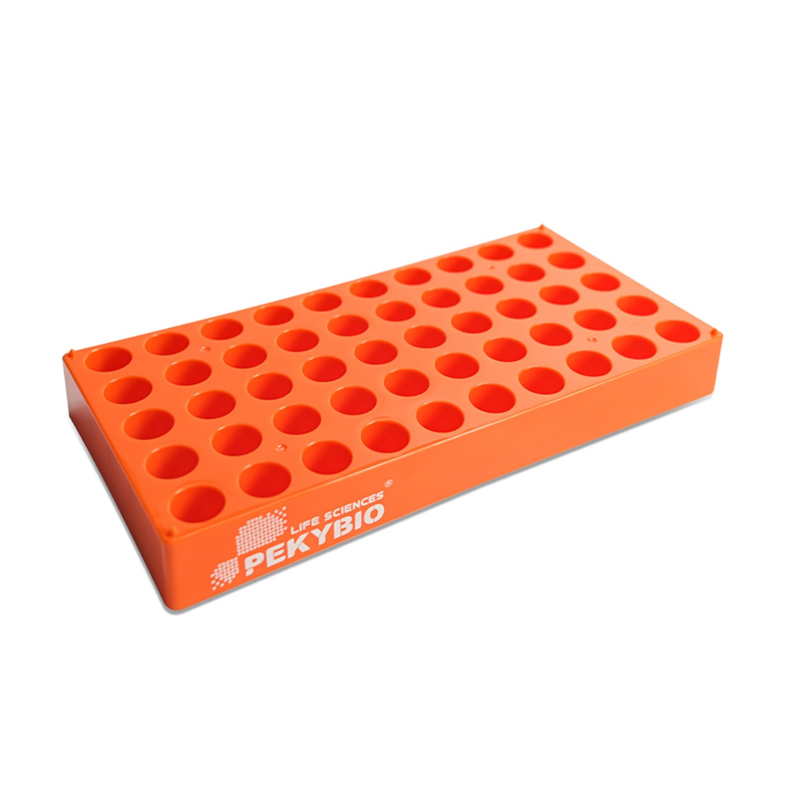 PEKYBIO Vial Racks for 4ml Vials, 50 Holes Sample Bottles Rack, Φ16mm, Pack o…