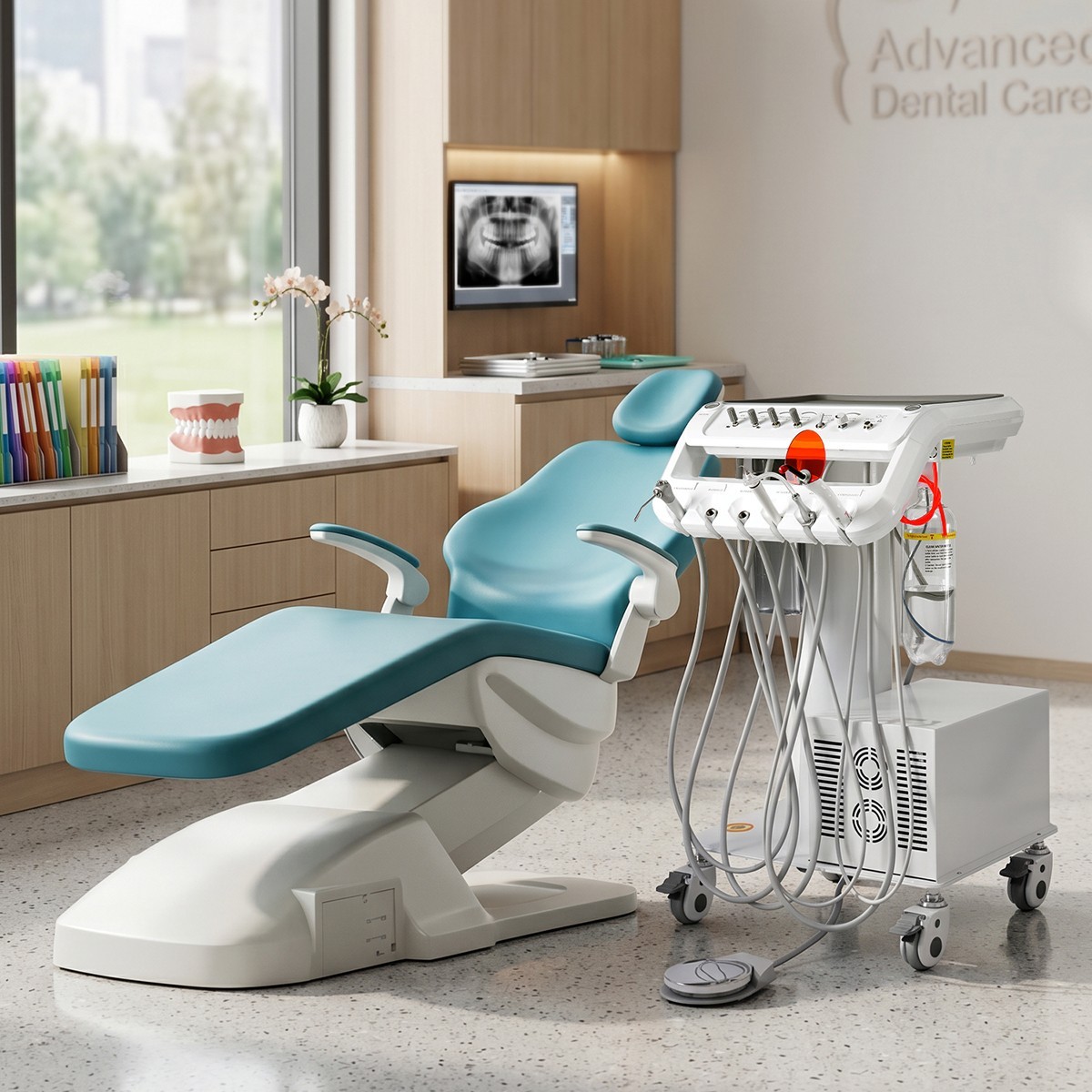 Dental Vacuum Forming Molding Machine Former Heat Thermoforming Brace Equipment
