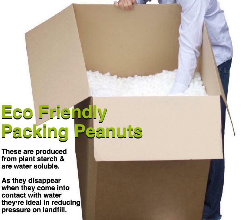 Biodegradable White Packing Loosefill Popcorn Anti Static Peanuts – Secure Seal