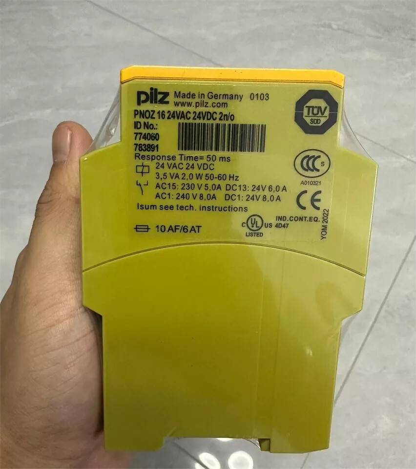 1pc New For PILZ 774060 PNOZ 16 24VAC 24VDC 2n/o