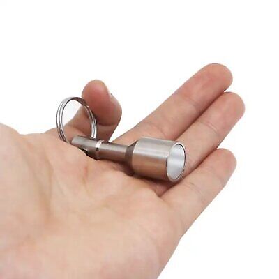 Large 21mm N52 Keychain Magnet Tester for Gold, Silver, Jewelry, & Scrap Metal