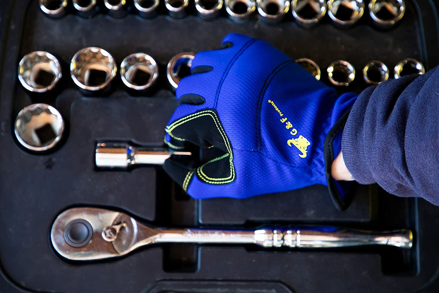 All Purpose Utility Work Gloves High Performance Mechanics Gloves, 3 Pair