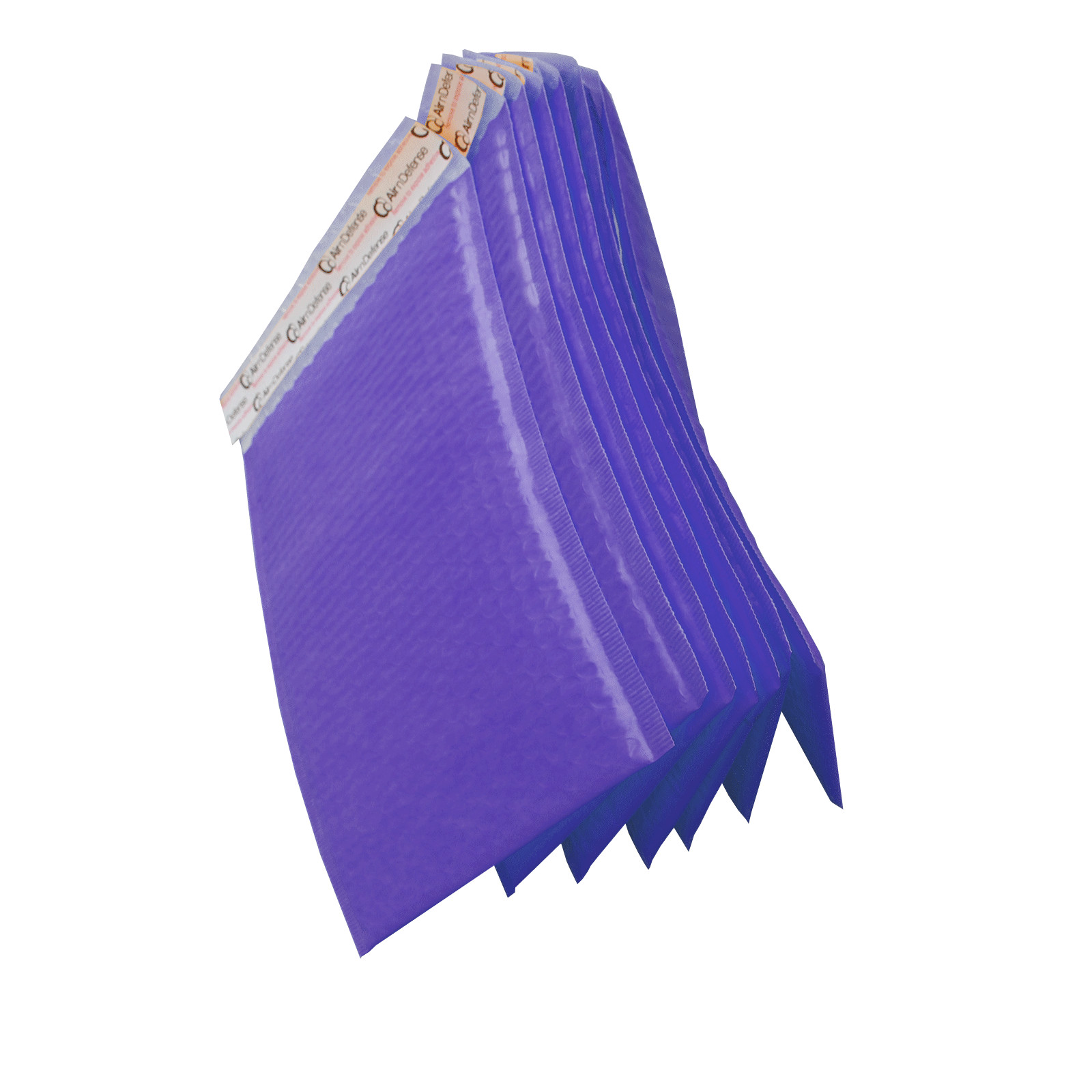 AirnDefense 200 #2 8.5X12″ Purple Poly Bubble Mailers Shipping Padded Envelope