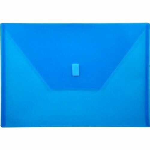 Lion Design-R-Line Poly Envelope,9 3/8 x 13 Inches Transparent Blue Pack of 6(5H
