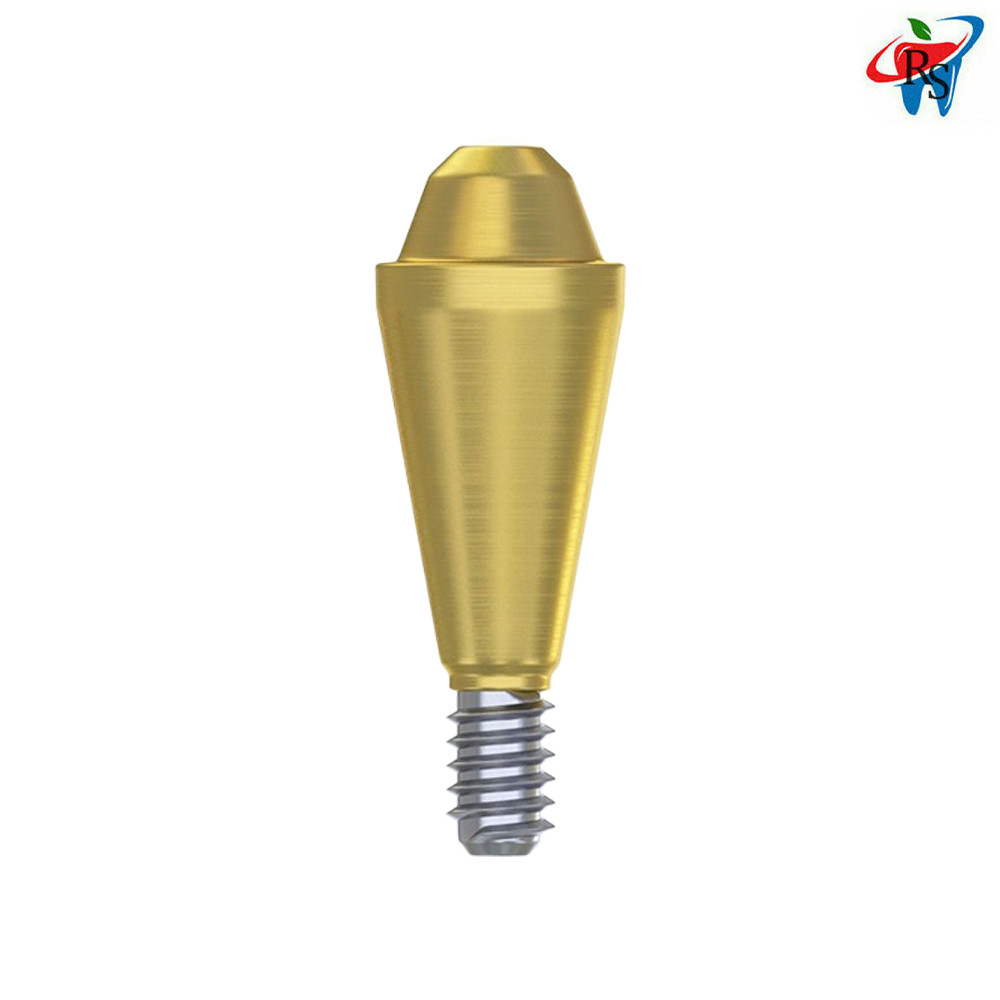5x Set Prosthetic Straight Multi Unit 1.6 NP Conical 2.25 +Plastic Sleeve