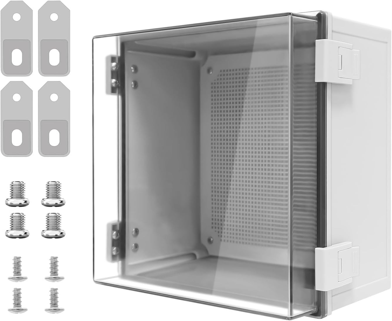 Dustproof Waterproof IP65 Junction Box Hinged Shell Universal Electrical Project