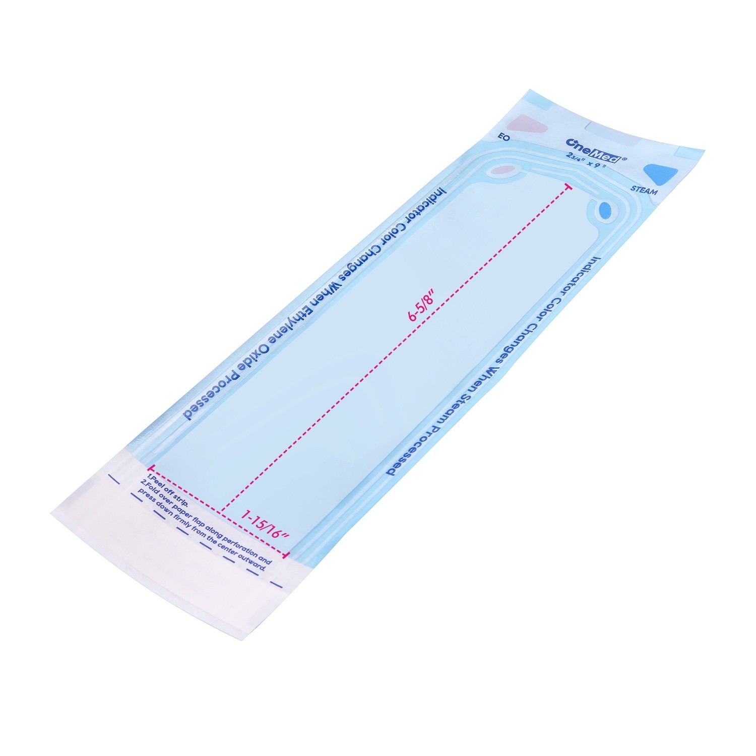 4000(20 Boxes) Self Sealing Sterilization Pouches Autoclave Pouch-2.75″x9″