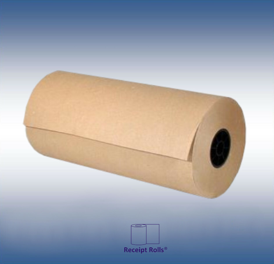 Void Fill 24″ x 1200′ 30# Brown Kraft Paper Roll for Shipping Wrapping Packing