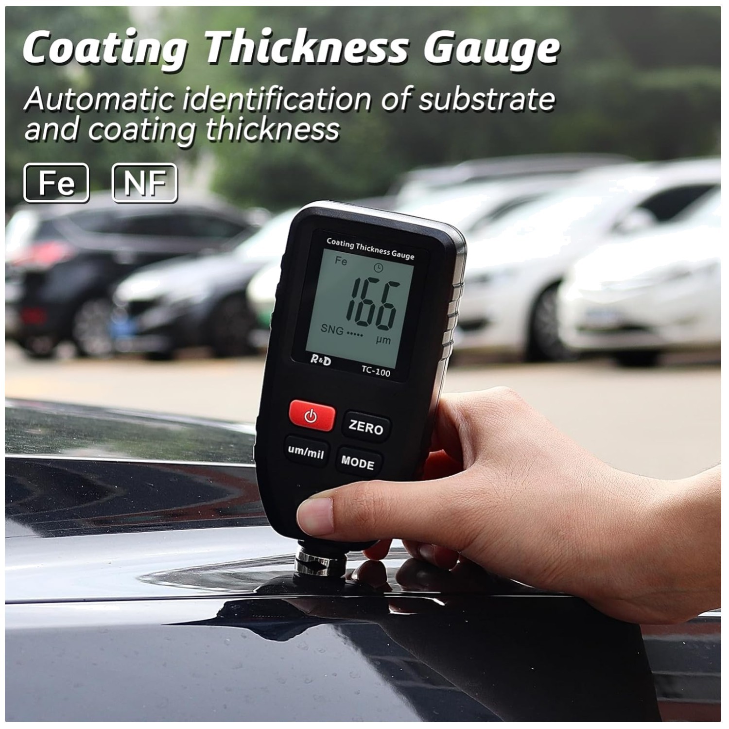 Metal Surface Paint Thickness Gauge