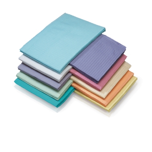 DENTAL PATIENT BIBS BLUE – 13″ X 18″ – 4 CASES OF 500 2000 TOTAL