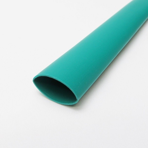 (1 FOOT) 1/4″ Green Heat Shrink Tube 3:1 Dual Wall Adhesive Glue Marine 6.4mm ID