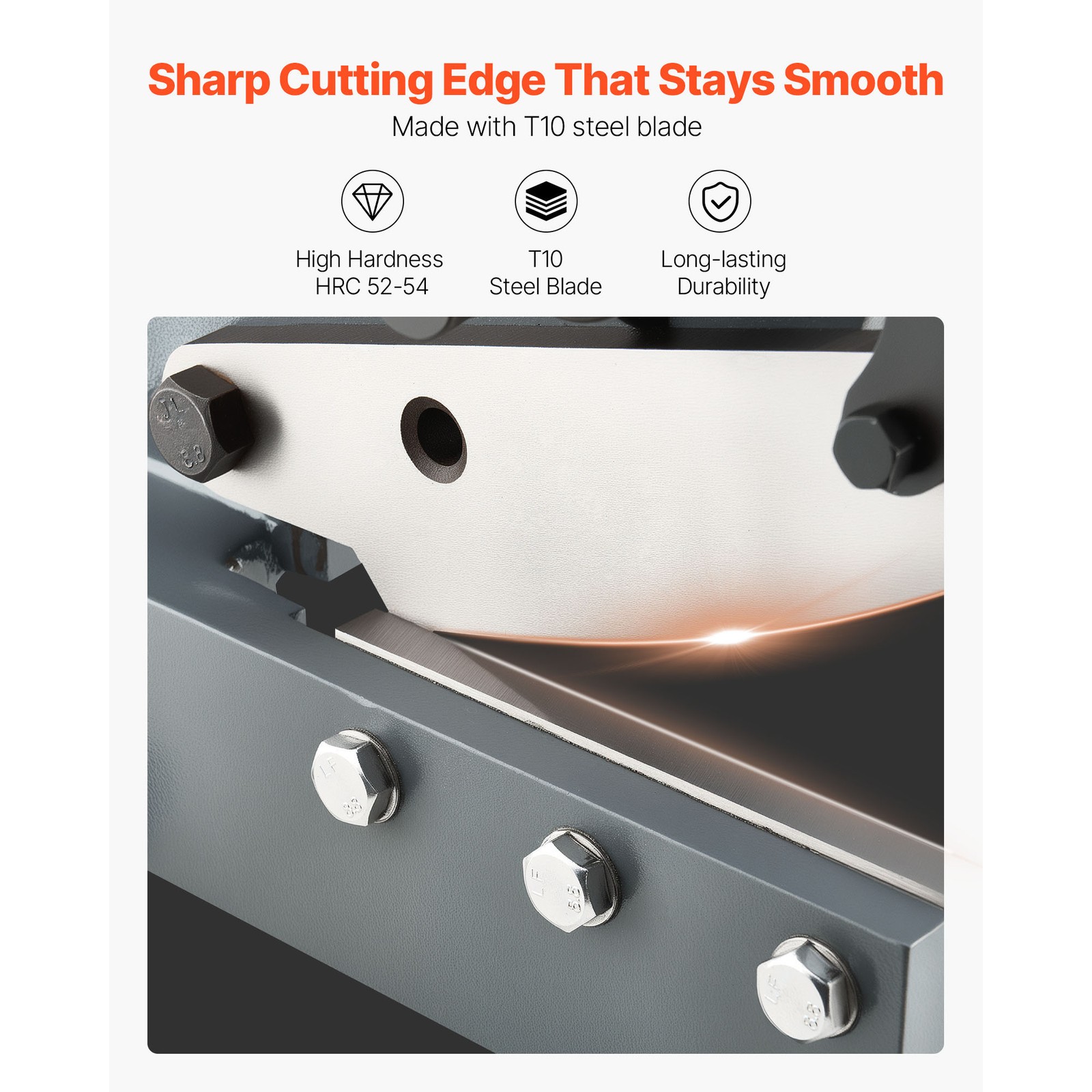 Uimoso 6 in Manual Sheet Metal Shear Hand Plate Cutter for Q235 Processing