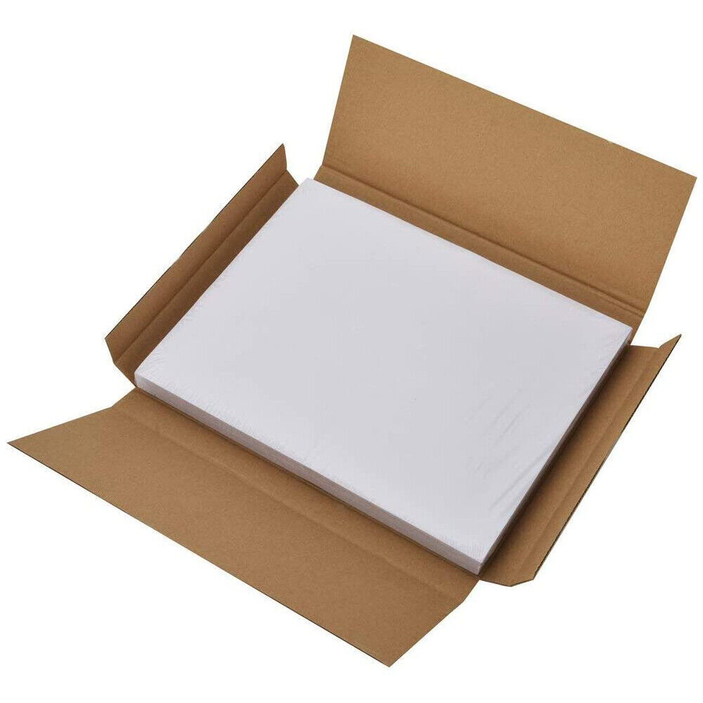 1000 Shipping Labels 8.5×5.5 Half Sheet Rounded Corner Self Adhesive 2 Per Sheet
