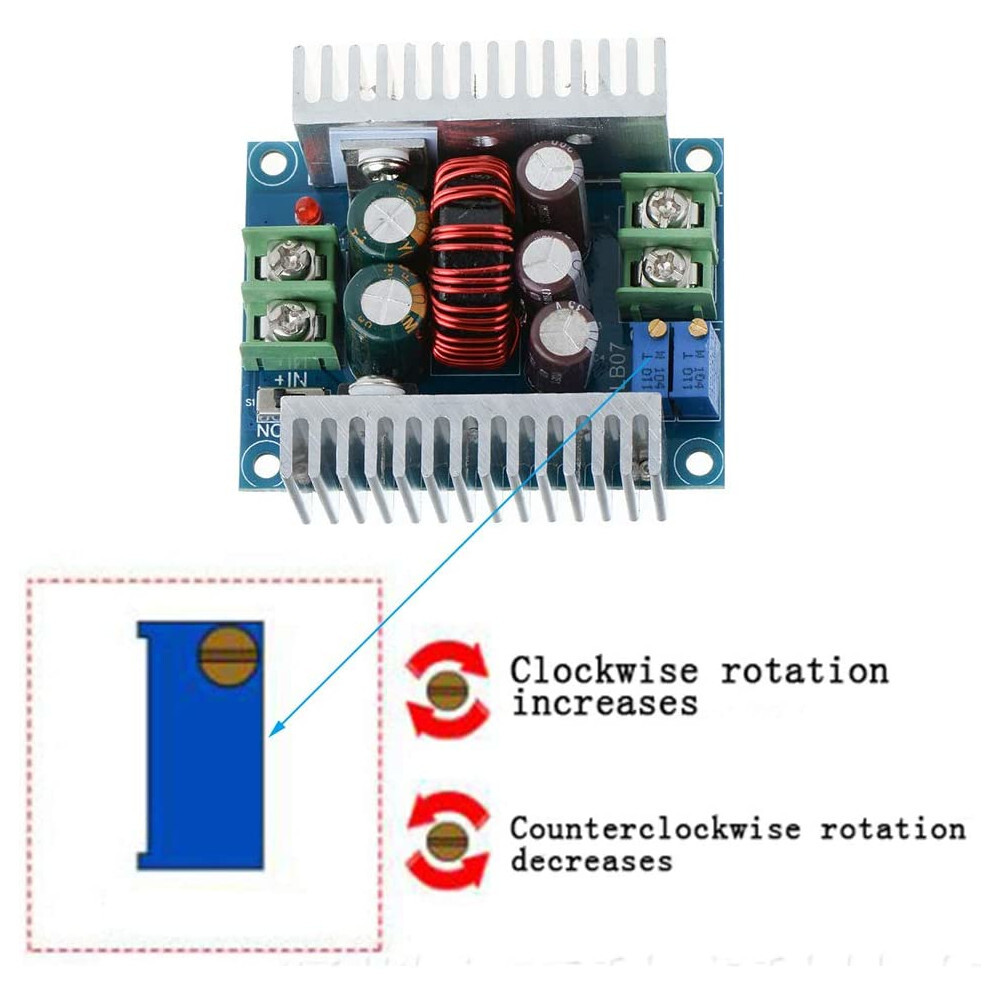 20A 300W Synchronous Buck Module DC Step Down Voltage CC Power 5V 12V 24V 36V