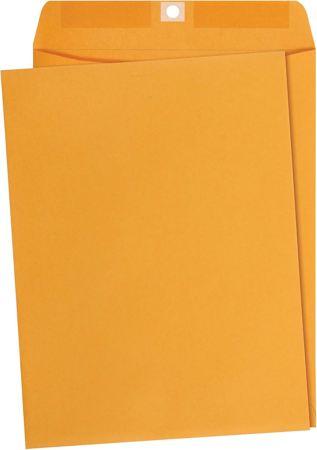 Clasp Kraft Envelopes for Documents, Gummed Mailing Envelope, 9″ X 12″, 100-Pack