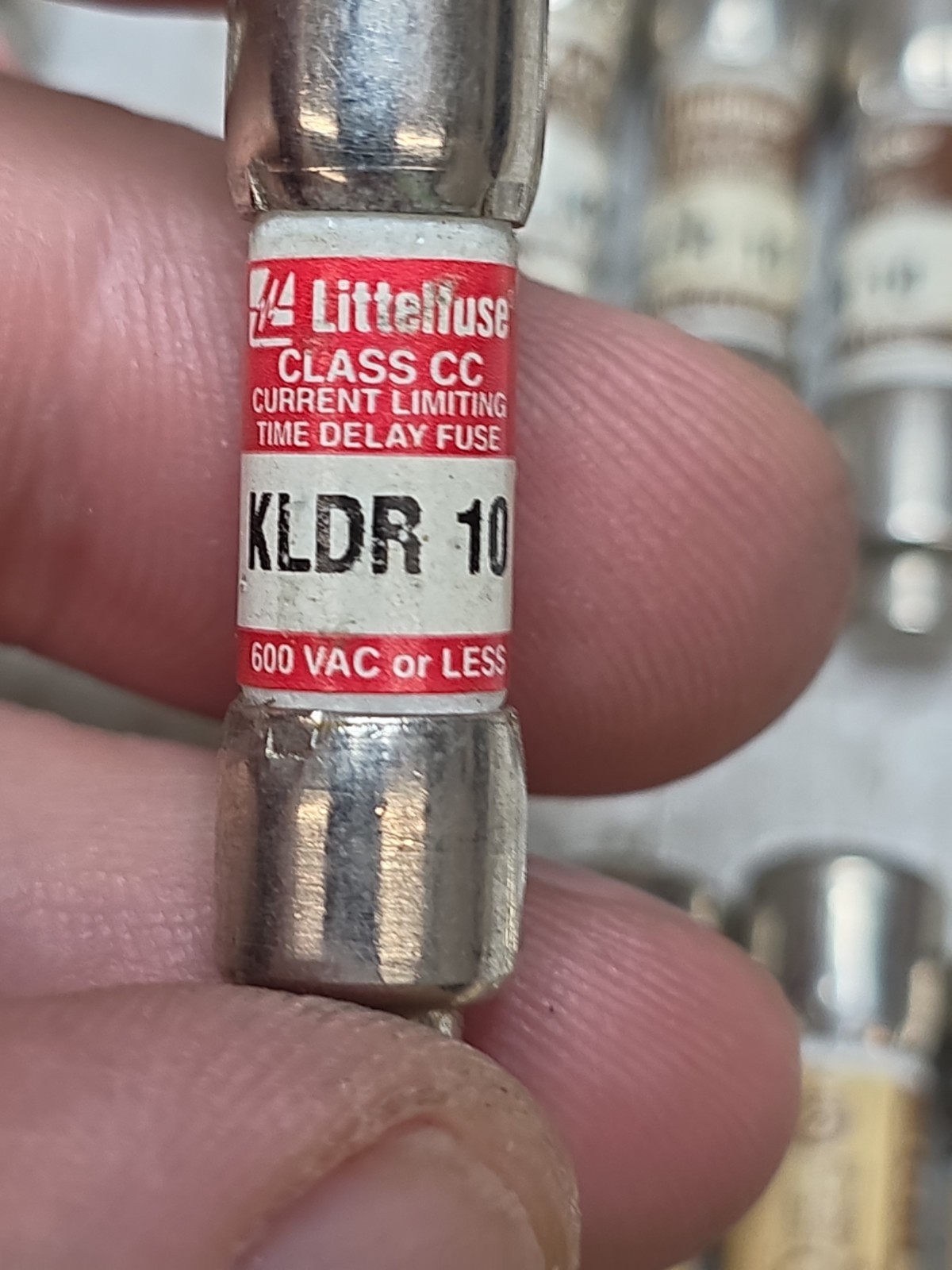Lot of 9 NEW Bussmann KTK-R-10 Fuse, Class CC 600Vac, PLUS 16 OTHER 10 AMP FUSES