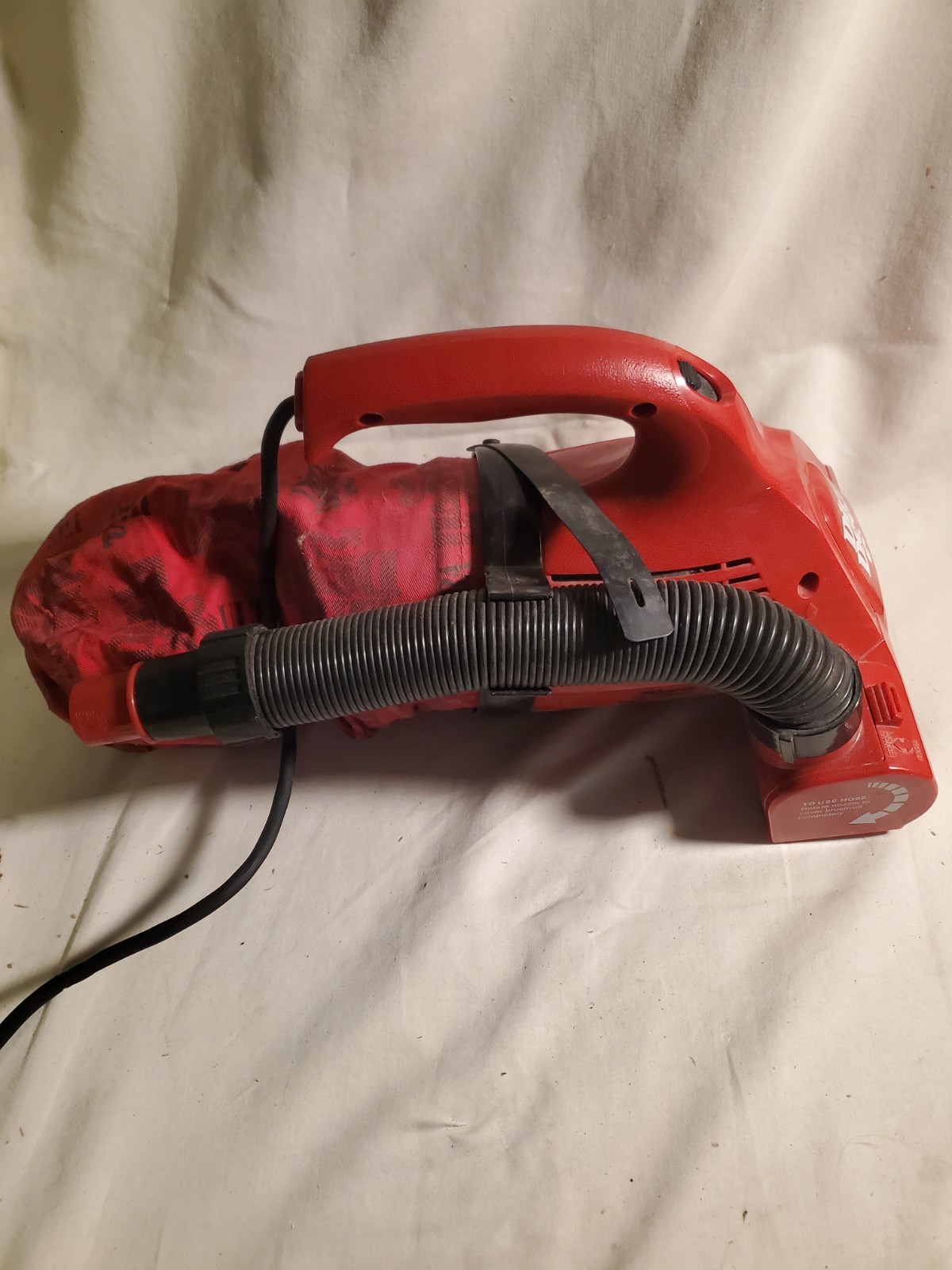 Dirt Devil Ultra Handheld Vacuum Bagged Corded Electric 120V – Tested/Works
