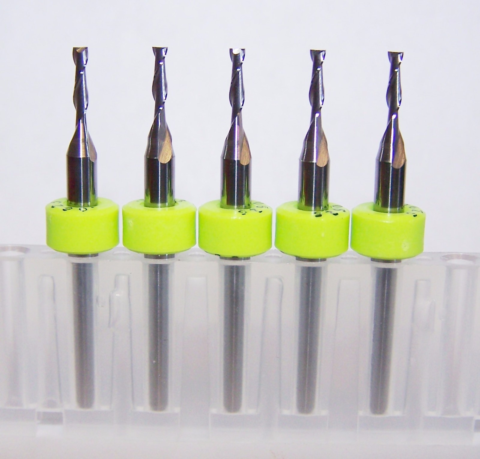 (5) 1/16″ (.0625″) CARBIDE END MILL 2 FLUTE KYOCERA 1600.0625.250